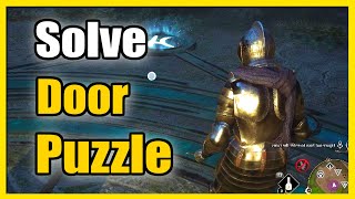 Moonstone Door Puzzle  A Bird In The Hand  Hogwarts legacy Easy Tutorial [upl. by Anaiviv691]