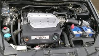 2009 Honda Accord V6 Intake Before and After [upl. by Idelia]