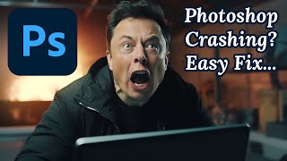 Photoshop Crashing and Freezing Easy Fix Full Tutorial [upl. by Notnerb]