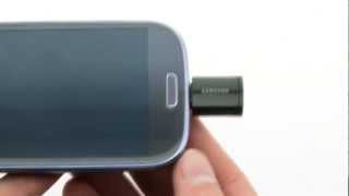 Samsung HDTV Adapter TIP 5 to 11 Pin Converter for Galaxy S3 [upl. by Ikairik]