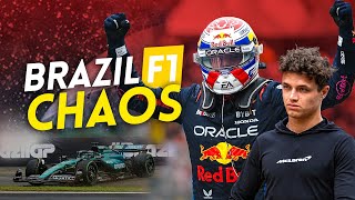 F1 CHAOS in BRAZIL [upl. by Starlin]