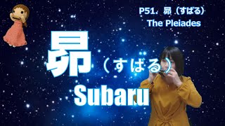 P051 『昴』 ”Subaru（the Pleiades）” 複音ハーモニカ Performed by 柳川優子 Yuko Yanagawa Tremolo Harmonica 1000 [upl. by Eckart]