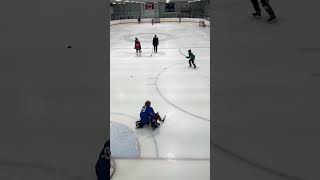 lovehockey hockeyhighlights nhl dreams goals practice fyp canadian biosteel goalie [upl. by Rozella]