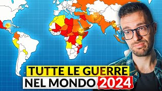 Un anno di guerre quasi tutti i conflitti del 2024 [upl. by Vil833]