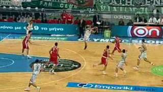 PANATHINAIKOSOLYMPIAKOS 8669 PANATHINAIKOS HIGHLIGHTS [upl. by Middleton]