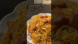 Simple stir fry spaghetti recipe food [upl. by Vassell]