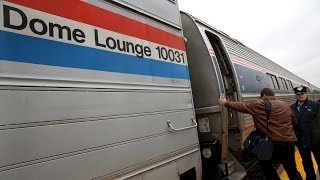 View fall foliage in Amtraks dome car [upl. by Saundra440]