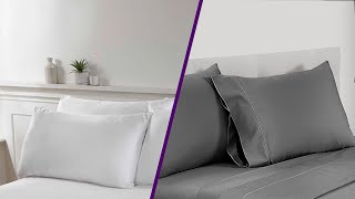 Polyester Vs Cotton Sheets Which are Better 2024 [upl. by Ppilihp]