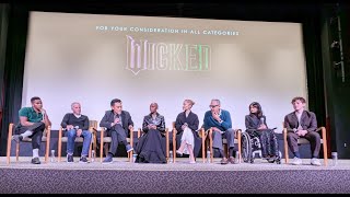 Wicked NY Q amp A with Jon M Chu Cynthia Erivo Ariana Grande Jeff Goldblum Marissa Bode amp more [upl. by Kere]