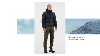 Arcteryx  Cerium LT Hoody Mens  Colbalt Moon [upl. by Dekow]