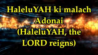 MJAI  Hallelujah Ki Malach Eloheinu  Lyrics and Translation [upl. by Farro]