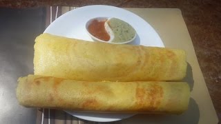 MOONG DAL DOSA II QUICK  EASY  NO FERMENTATION  मुंग दाल डोसा [upl. by Ayoral609]