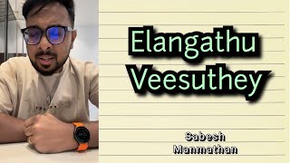 Elangathu Veesuthey  Sabesh Manmathan [upl. by Midge]