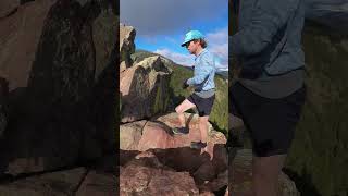 The North Arete of the First Flatiron Boulder Colorado trail run hike shorts running rock climbing [upl. by Giulia]