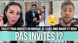 MARIAGE DE MADDY ET BENJI  PAGA ET GIUSEPPA ABSENTS 😳 FIDJI NA PAS VOULU Y ALLER ELLE SEXPLIQUE [upl. by Raymond]