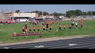 Dighton Rec football vs Oberlin 1st part 1052024 [upl. by Rehotsirk]