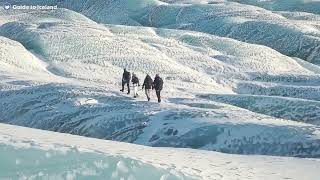 Glacier Hiking From Skaftafell in Iceland [upl. by Tana]