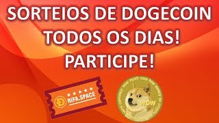 🔴SORTEIO DE DOGECOINS TODOS OS DIAS  PARTICIPE [upl. by Norse46]