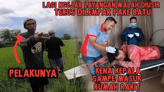 KEJADIAN HARI INI SANI LAGI NGEJAR LAYANGAN MALAH ADA YANG NGUSIR TERUS DILEMPAR PAKE BATU [upl. by Lot]