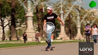 Tutorial longboard Cómo superar obstáculos en la ciudad  Long School [upl. by Orson]