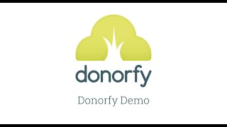 Donorfy Essentials Demo  April 2021 [upl. by Neltiac]