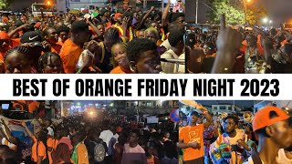 CAPE COAST FETU AFAHYE 2023 ORANGE FRIDAY NIGHT STREETS PERFORMANCES  UNBELIEVABLE SCENES [upl. by Llednav151]