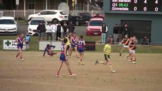 GFL Round 12 South Barwon vs Grovedale [upl. by Thursby808]