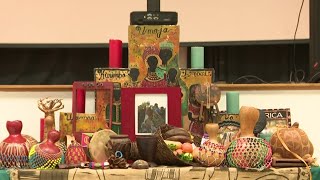 Day 1 of Kwanzaa celebration in Third Ward Umoja Unity [upl. by Gnoud]