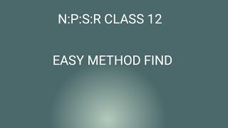 New profit sharing ratio class 12kaise nikale NPSR [upl. by Noside]