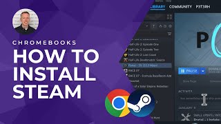 How to Play STEAM Games on Your Chromebook EASY  2024 [upl. by Luther569]