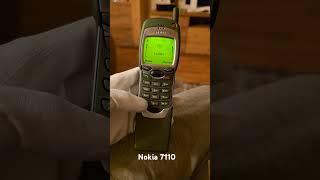 Nokia 7110 Original nokia [upl. by Ecyrb]