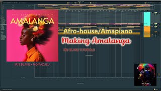 Iris Blake ZW making Zim Afrohouse  Amapiano beat from Scratch in Ableton Live [upl. by Eelirrem]