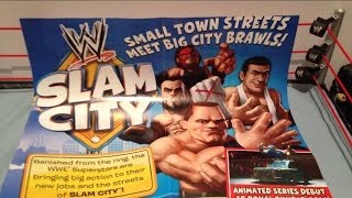 Ebenezer RAGES about WWE Slam City Rumblers Toys Cartoon and figures from Mattel [upl. by Adila421]