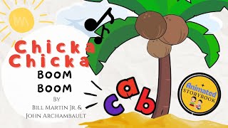 Chicka Chicka Boom Boom Story Time Alphabet Song for Kids  Fun Childrens Music Video 🌴📚 [upl. by Eisus204]