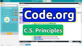 Codeorg Lesson 76 Conditionals Practice  Answer Tutorial  Unit 4 CS Principles [upl. by Rollet]