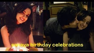 Sanaya Irani birthday celebrationsBarun SobtiDrashti DhamiRiddhi Dogra [upl. by Janice]