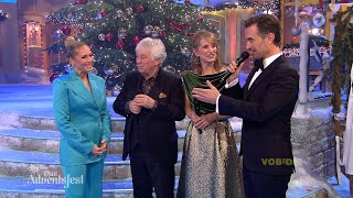 Helene Fischer beim Adventsfest der 100 000 Lichter 30112024 mit Würdigung von Rolf Zuckowski [upl. by Yreneh]