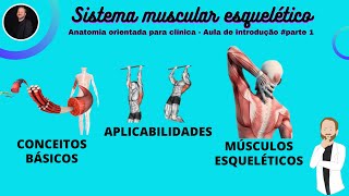 Aula de sistema muscular esquelético orientada para clínica Introdução  Parte 1 [upl. by Yeroc]