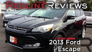 2013 Ford Escape Titanium Walkaround Review and Test Drive [upl. by Aleacem]