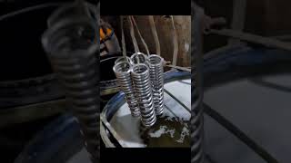 How Motorcycle Springs Are Manufactured [upl. by Sinnej930]