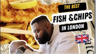 Finding the BEST Fish amp Chips in London The Ultimate Afro British Experience [upl. by Matelda]