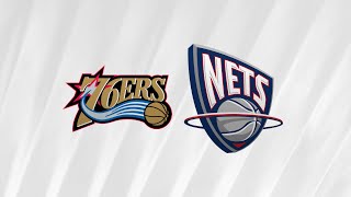 Philadelphia 76ers v New Jersey Nets  Kobe Era  NBA 2K24 [upl. by Etsirhc]