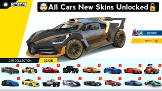 🤯All Cars New Skins Unlocked🔓  Extreme Car Driving Simulator 2023  best Android gameplay [upl. by Elacim266]