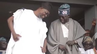 BOLA AHMED TINUBU AND RAUF AREGBESOLA DANCE TOGETHER WHEN THINGS GOES SMOOTHLY BETWEEN THEM [upl. by Blancha33]