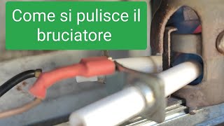 12 Come pulire il bruciatore del frigo trivalente Dometic RM7655L [upl. by Ahseyt992]