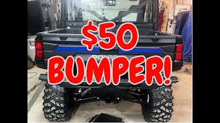 2024 POLARIS RANGER XP 1000 NORTHSTAR ULTIMATE  REAR BUMPER INSTALL [upl. by Peter]