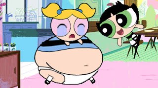 Powerpuff Girls Inflation Animation for 1 HOUR [upl. by Abisha677]