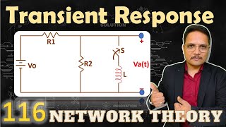 4 Transient Response Solved Example in Network Theory [upl. by Watts766]