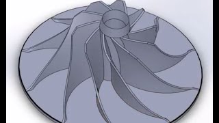 How to Make an Axial Centrifugal Compressor in SolidWorks JOKO ENGINEERING [upl. by Novrej555]