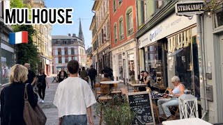 Mulhouse France 🇫🇷 Walking Tour 4K 60fps Saturday 21 September 2024 City Walk Alsace Europe [upl. by Gunter428]